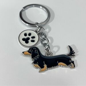 Dachshund Keychain Bag Charm